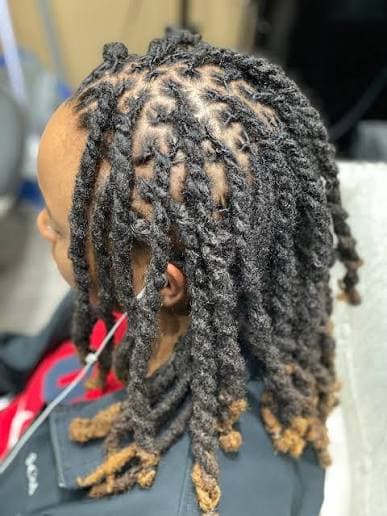 Locs By Shanice work sample 2